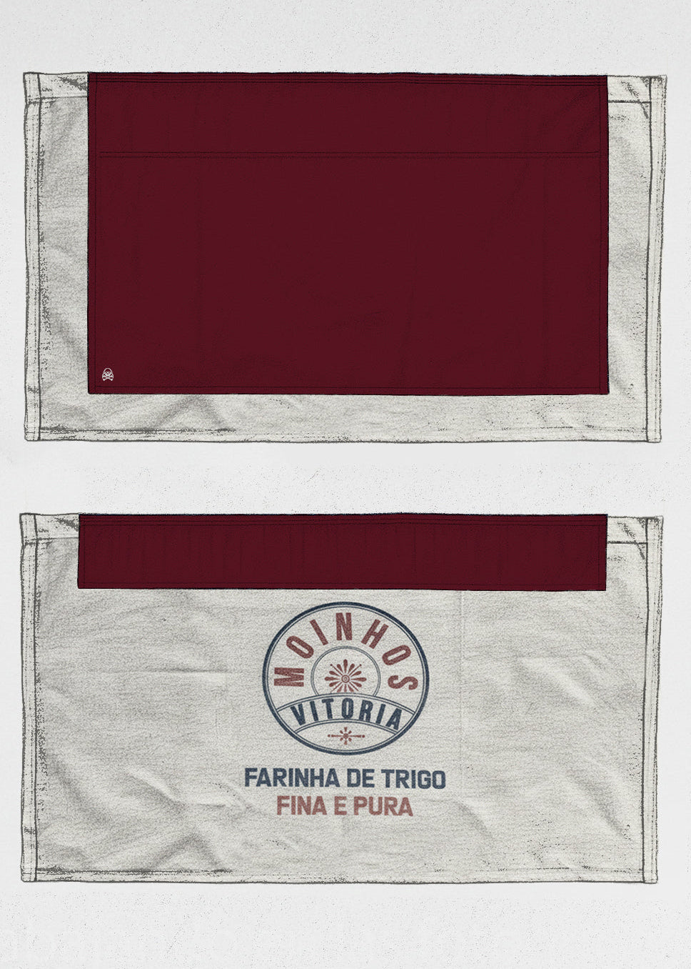 Costal Harina Viyela "L" Burdeos