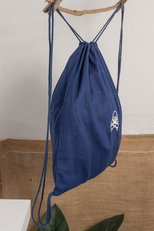 MOCHILA CUERDAS MARINO