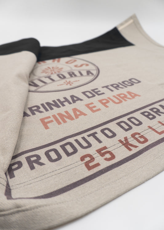 Costal Harina "L" Negro