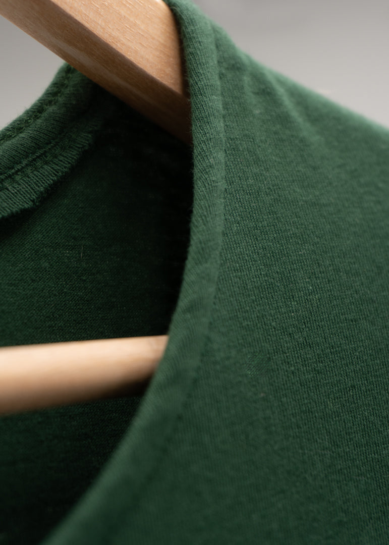 CAMISETA CUELLO BAJO PARA COSTALERO VERDE