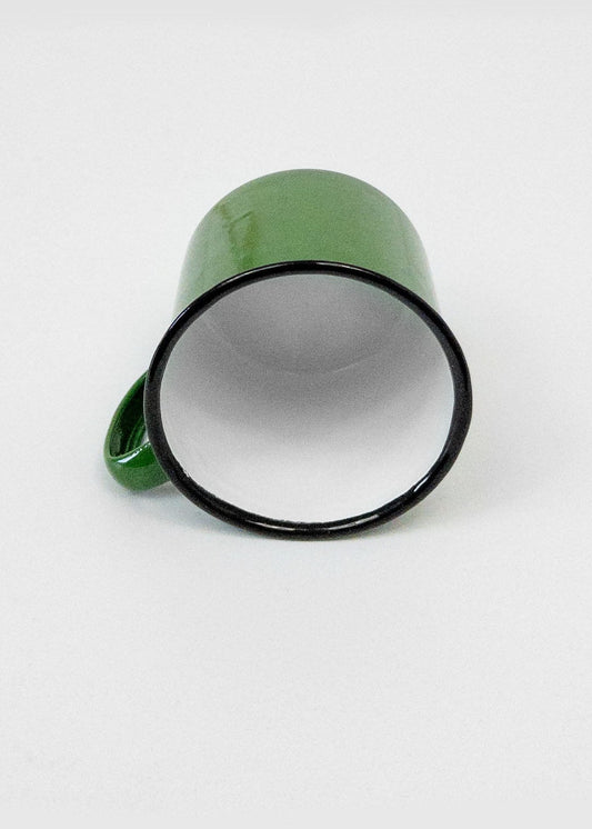 TAZA HOJALATA VERDE