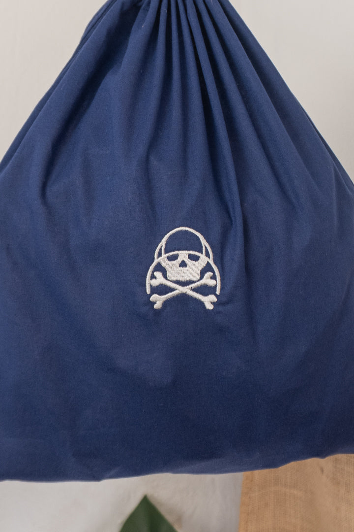 MOCHILA CUERDAS MARINO