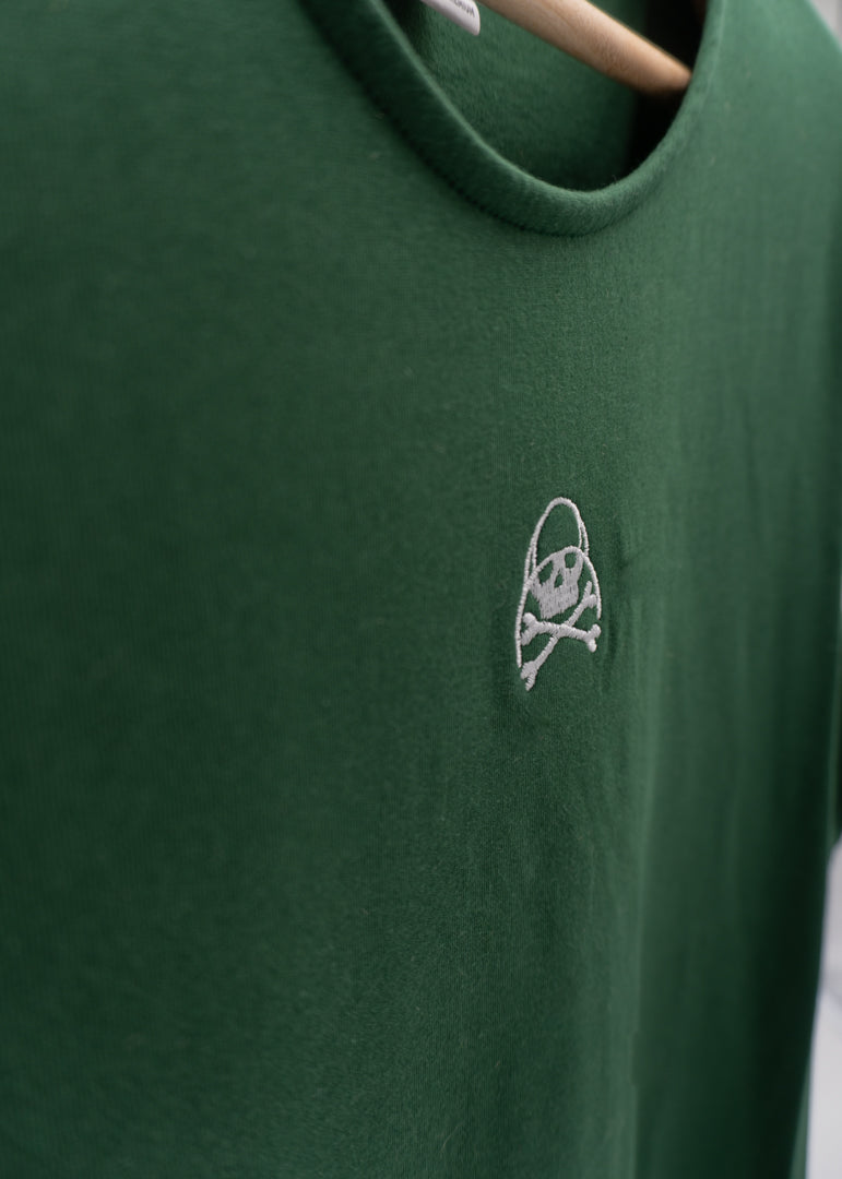 CAMISETA CUELLO BAJO PARA COSTALERO VERDE