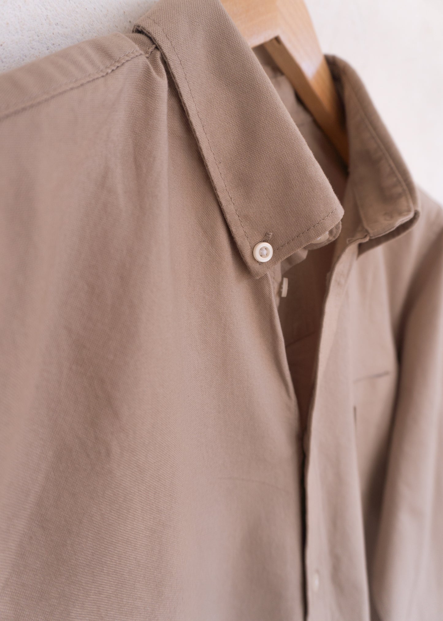 CAMISA OXFORD BEIGE