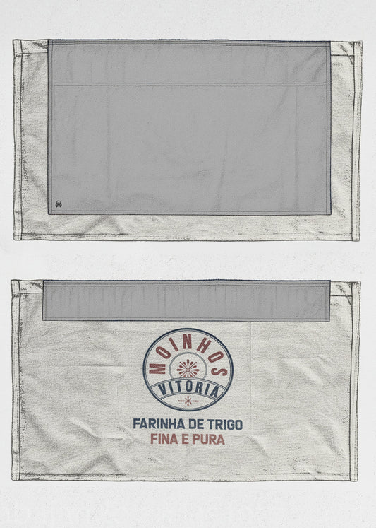 Costal Harina Viyela "L" Gris