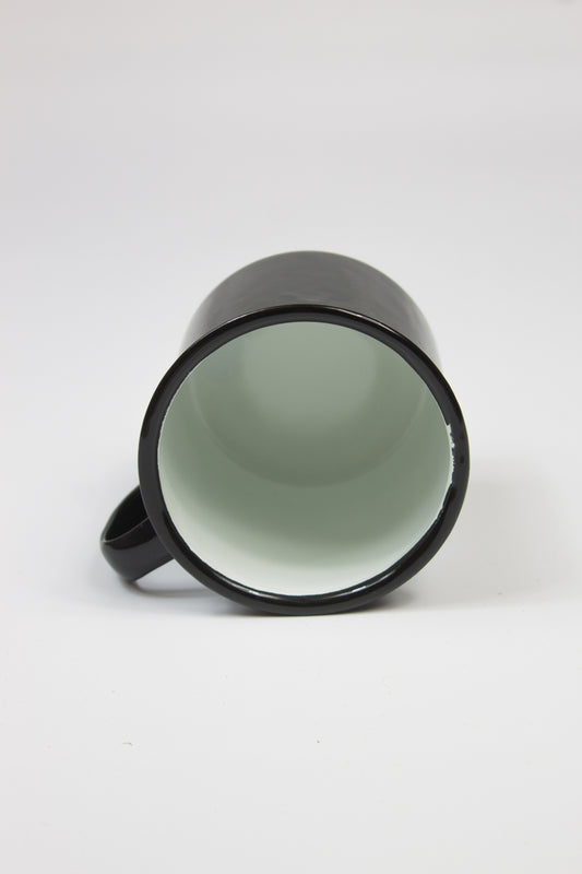 TAZA HOJALATA NEGRA
