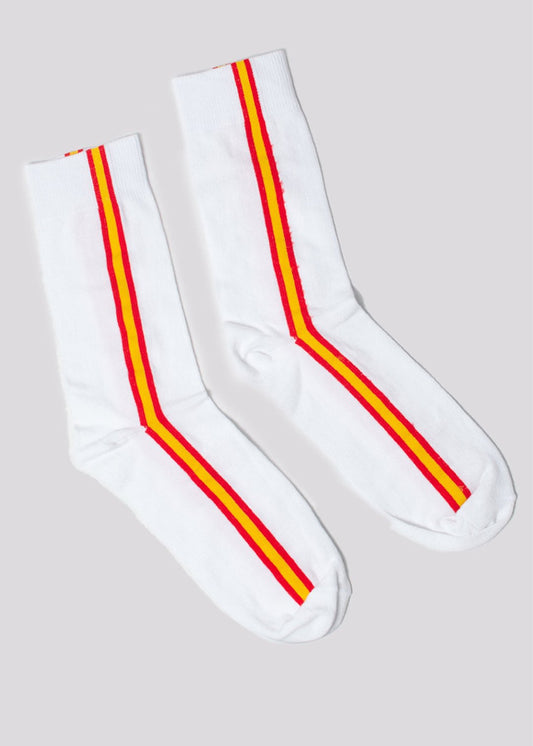 CALCETÍN ESPAÑOL BLANCO