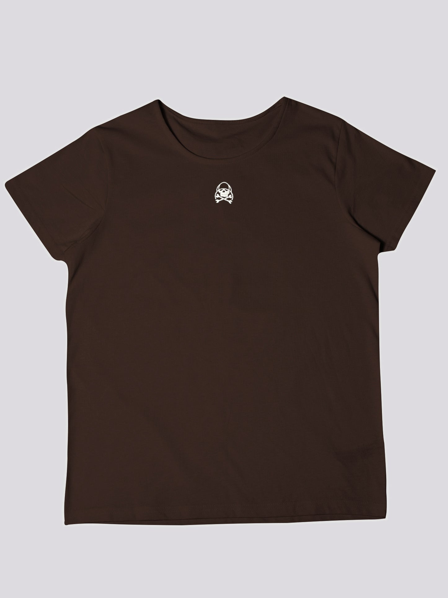 CAMISETA CUELLO BAJO PARA COSTALERO MARRÓN