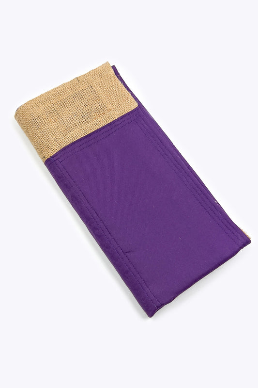 COSTAL ALGODÓN "L" MORADO