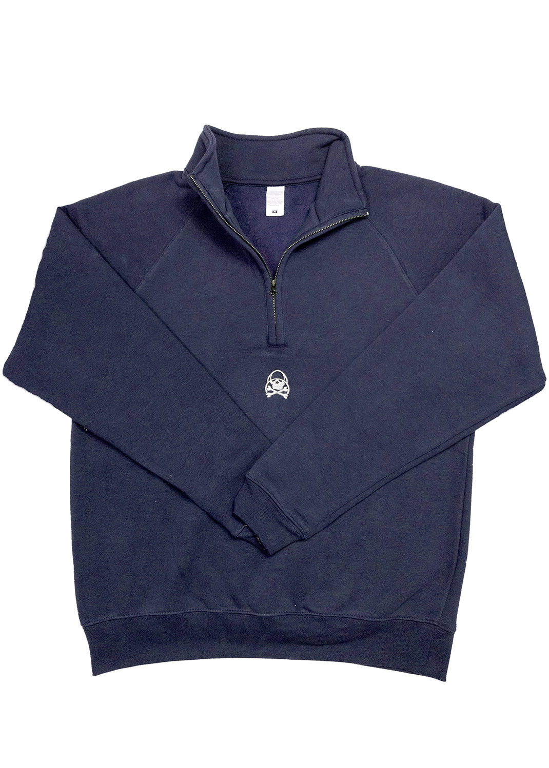 SUDADERA MEDIA CREMALLERA MARINO