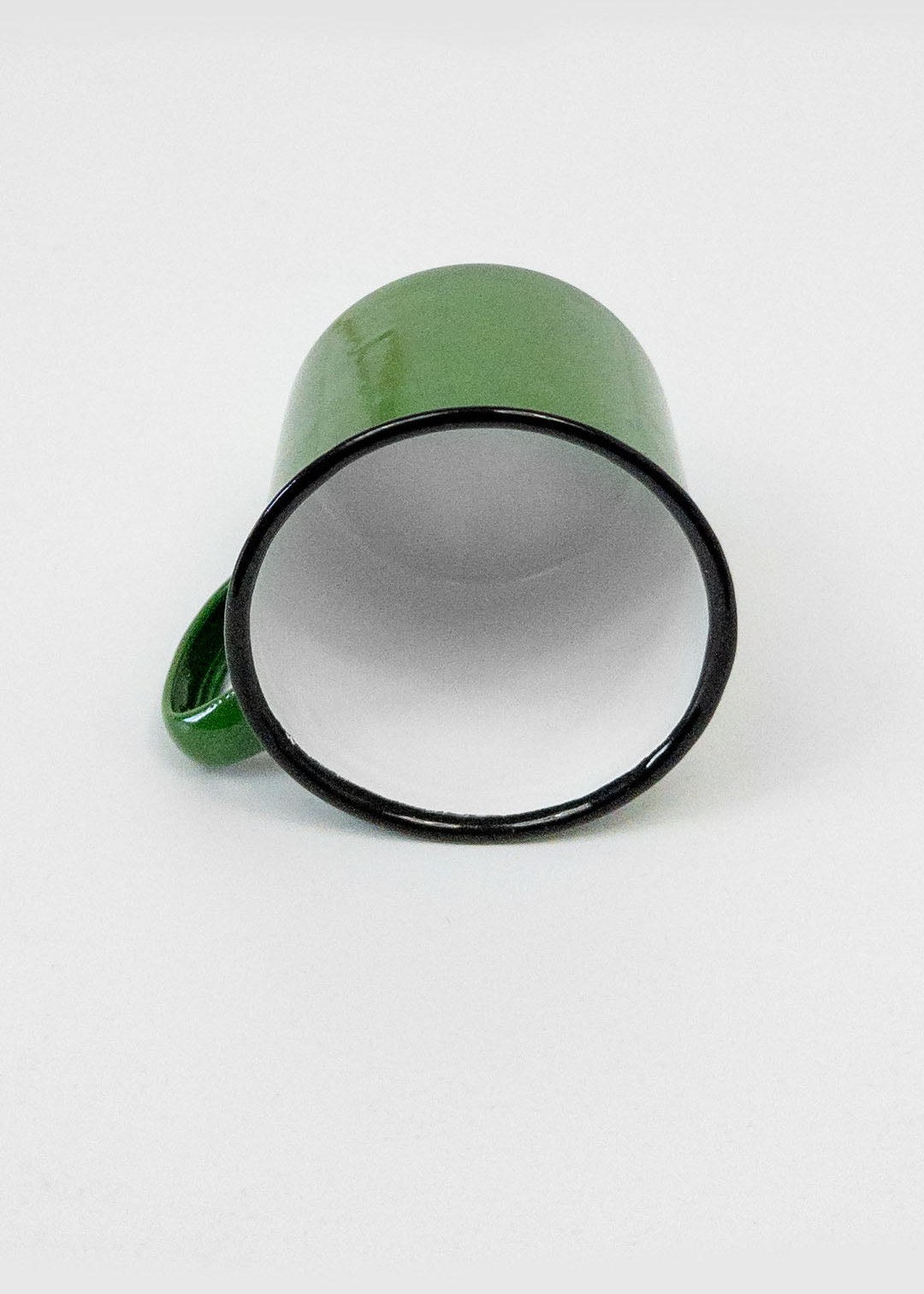 TAZA HOJALATA VERDE