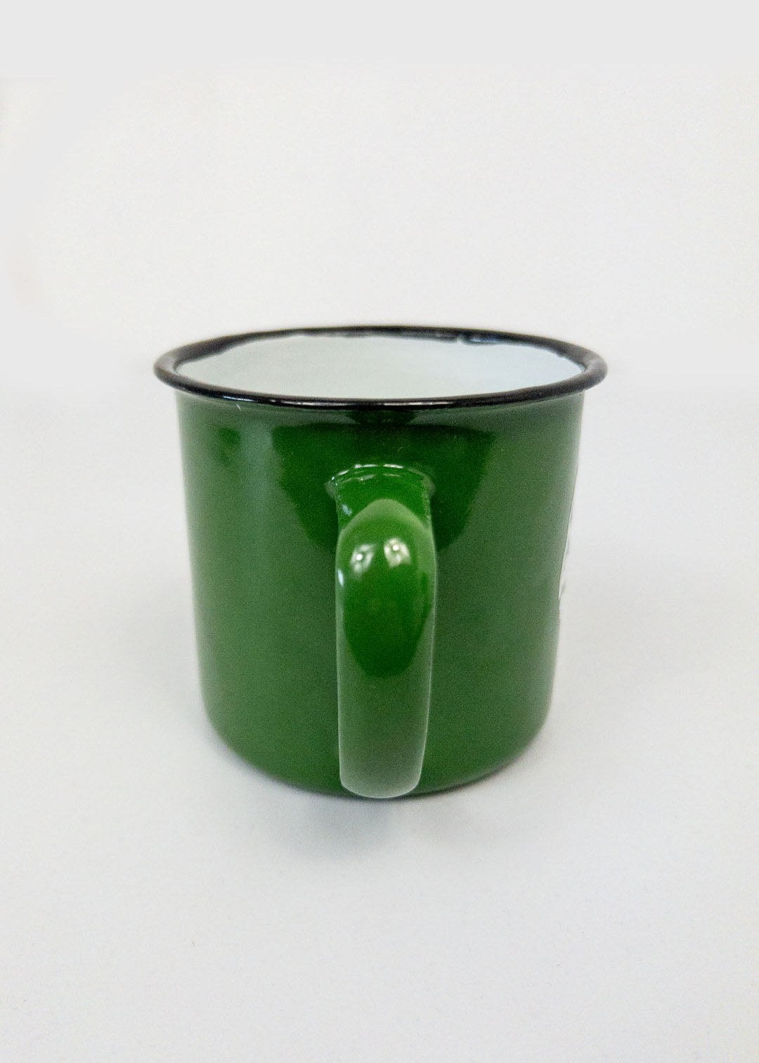 TAZA HOJALATA VERDE
