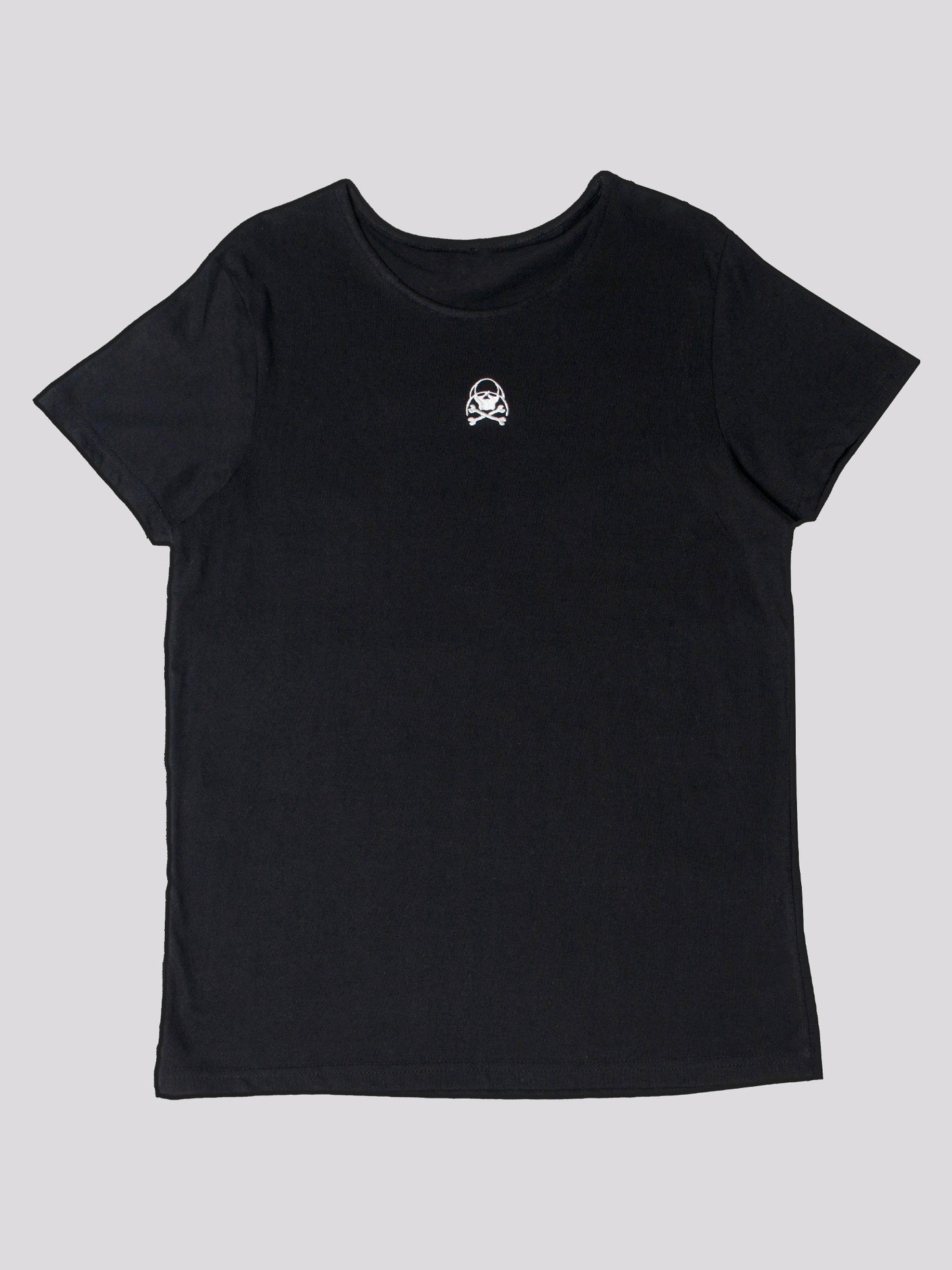 CAMISETA CUELLO BAJO PARA COSTALERO NEGRA