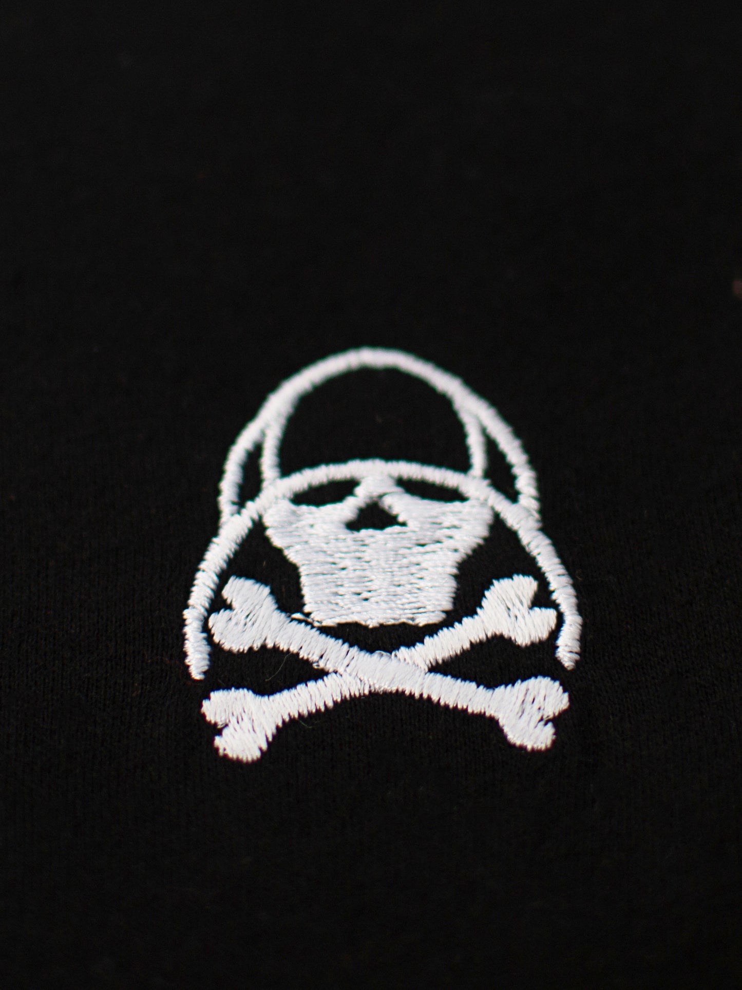 CAMISETA CUELLO BAJO PARA COSTALERO NEGRA